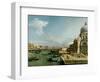 Venedig, Santa Maria Della Salute-Canaletto-Framed Giclee Print