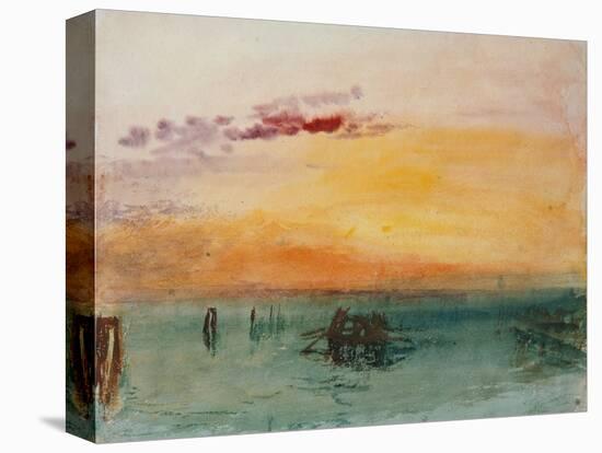 Venedig, View from Fusina, 1840-JMW Turner-Stretched Canvas