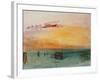 Venedig, View from Fusina, 1840-JMW Turner-Framed Giclee Print