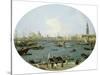 Venedig, Von S.Giorgio Maggiore Aus Gesehen-Canaletto-Stretched Canvas