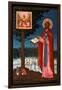 Venerable Adrian of Poshekhonye-null-Framed Giclee Print