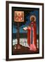 Venerable Adrian of Poshekhonye-null-Framed Giclee Print
