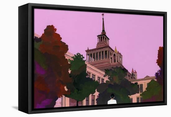 Venerable architecture in China-Hiroyuki Izutsu-Framed Stretched Canvas