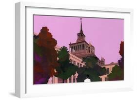 Venerable architecture in China-Hiroyuki Izutsu-Framed Giclee Print