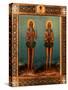 Venerable Onuphrius And Saint Peter of Mount Athos-Vasily Pavlovich Guryanov-Stretched Canvas