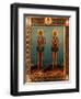 Venerable Onuphrius And Saint Peter of Mount Athos-Vasily Pavlovich Guryanov-Framed Giclee Print