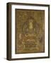 Vénération de Guanyin "secourable aux douleurs" (?) ; Buddha cosmique Vairocana (?)-null-Framed Giclee Print