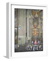 Veneration of the Virgen Del Rosario, the Convent of San Domingo, 2001-James Reeve-Framed Giclee Print