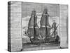 Venetian 48-Gun Ship, 18th Century-null-Stretched Canvas
