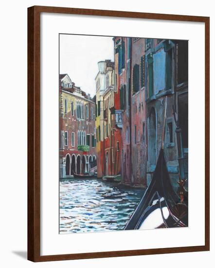 Venetian backwater, 2012,-Helen White-Framed Giclee Print