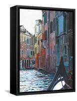 Venetian Backwater, 2012-Helen White-Framed Stretched Canvas