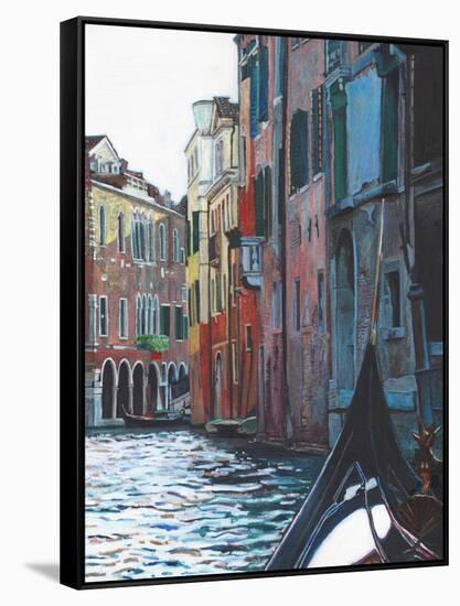 Venetian Backwater, 2012-Helen White-Framed Stretched Canvas