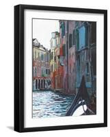 Venetian Backwater, 2012-Helen White-Framed Giclee Print