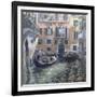 Venetian Backwater-Rosemary Lowndes-Framed Giclee Print