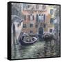 Venetian Backwater-Rosemary Lowndes-Framed Stretched Canvas