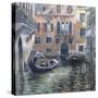 Venetian Backwater-Rosemary Lowndes-Stretched Canvas