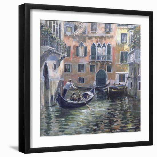 Venetian Backwater-Rosemary Lowndes-Framed Giclee Print