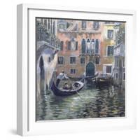 Venetian Backwater-Rosemary Lowndes-Framed Giclee Print