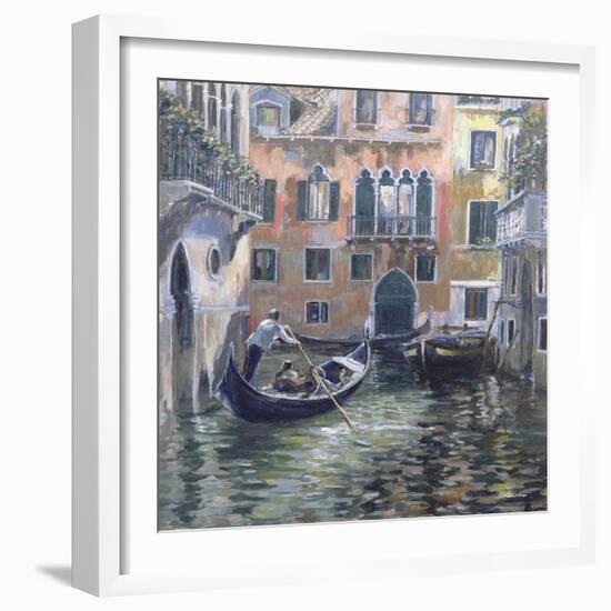 Venetian Backwater-Rosemary Lowndes-Framed Giclee Print