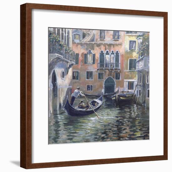 Venetian Backwater-Rosemary Lowndes-Framed Giclee Print