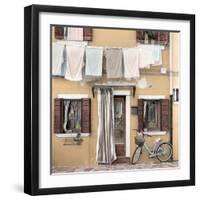 Venetian Bicicletta #1-Alan Blaustein-Framed Photographic Print