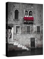 Venetian Building, Venice, Italy-Jon Arnold-Stretched Canvas