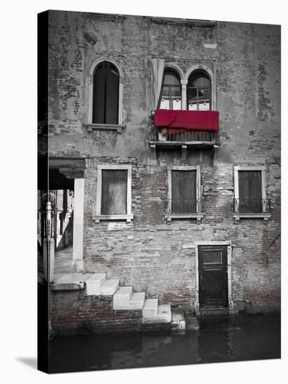 Venetian Building, Venice, Italy-Jon Arnold-Stretched Canvas