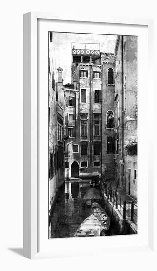 Venetian Canal-null-Framed Art Print