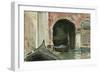 Venetian Canal-John Singer Sargent-Framed Giclee Print