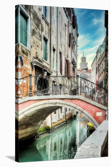 Venetian Canale #21-Alan Blaustein-Stretched Canvas