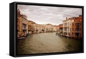 Venetian Canals II-Emily Navas-Framed Stretched Canvas