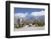 Venetian Castle in Front of Lefka Ori Mountains (White Mountains), Frangokastello, Chania-Markus Lange-Framed Photographic Print