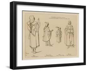 Venetian Characters from 1480-95-Raphael Jacquemin-Framed Giclee Print