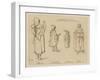 Venetian Characters from 1480-95-Raphael Jacquemin-Framed Giclee Print