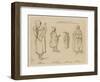 Venetian Characters from 1480-95-Raphael Jacquemin-Framed Giclee Print