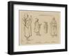 Venetian Characters from 1480-95-Raphael Jacquemin-Framed Giclee Print