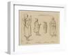 Venetian Characters from 1480-95-Raphael Jacquemin-Framed Giclee Print