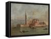 Venetian Church (Oil on Canvas)-Francesco Guardi-Framed Stretched Canvas