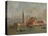 Venetian Church (Oil on Canvas)-Francesco Guardi-Stretched Canvas