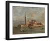 Venetian Church (Oil on Canvas)-Francesco Guardi-Framed Giclee Print