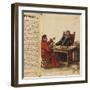 Venetian Clothing - a Lawyer and an Accountant-Jan van Grevenbroeck-Framed Giclee Print