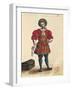 Venetian Clothing: Venetian Traveler-Jan van Grevenbroeck-Framed Giclee Print