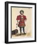 Venetian Clothing: Venetian Traveler-Jan van Grevenbroeck-Framed Giclee Print