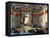 Venetian Conversation-Giuseppe Bernardino Bison-Framed Stretched Canvas