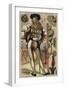 Venetian Costume, 14th Century-null-Framed Giclee Print