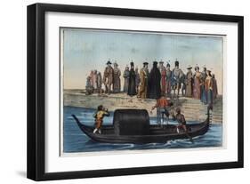 Venetian Costumes of the Sixteenth Century-Stefano Bianchetti-Framed Giclee Print