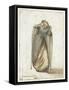 Venetian Courtesan, 1660-70 (W/C on Paper)-Gerard Terborch-Framed Stretched Canvas