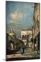 Venetian Courtyard, 1770s-Francesco Guardi-Mounted Premium Giclee Print