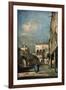 Venetian Courtyard, 1770s-Francesco Guardi-Framed Giclee Print