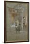 Venetian Courtyard: Corte Bollani, 1880-James Abbott McNeill Whistler-Framed Giclee Print